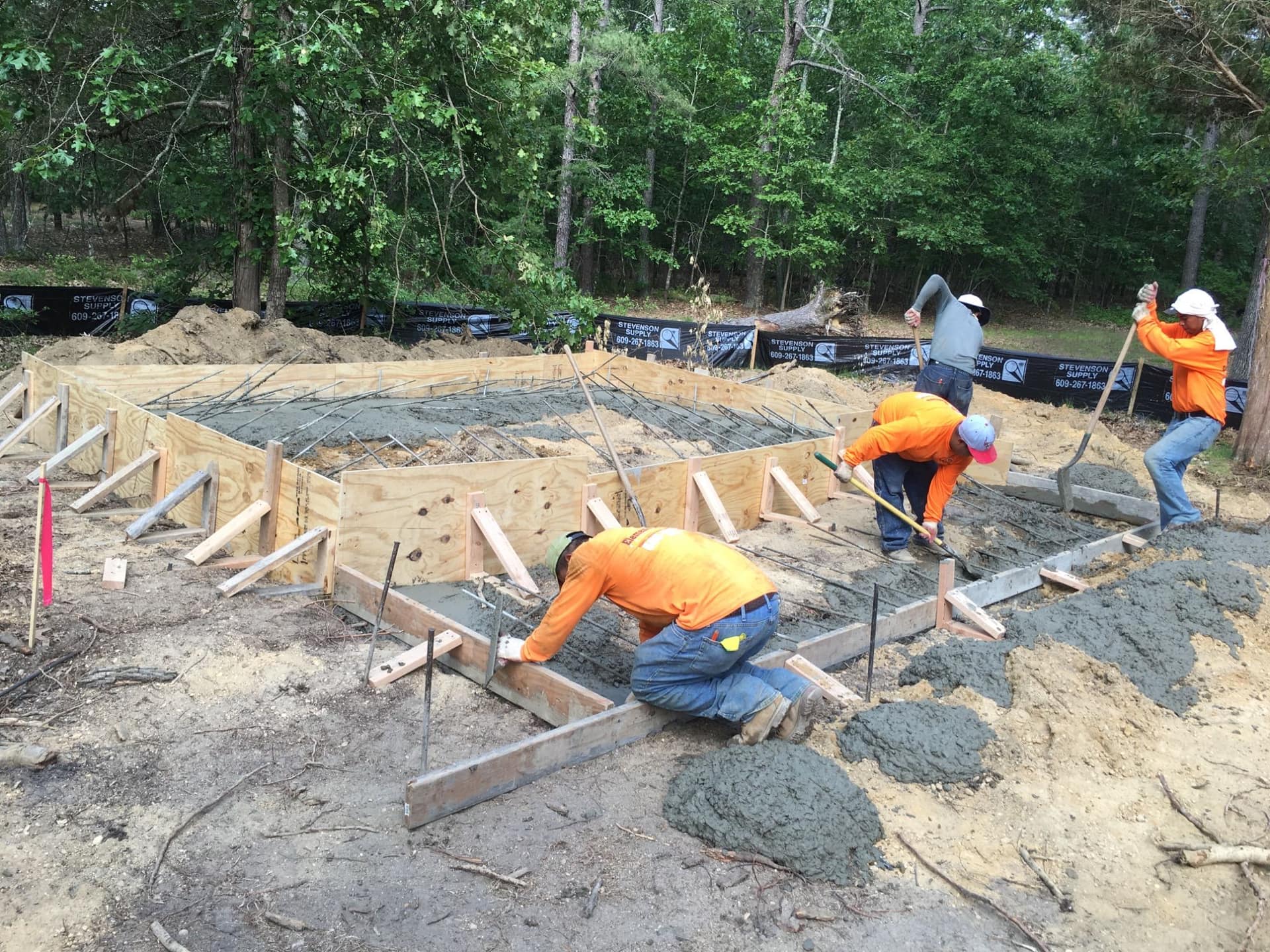 Footings & Foundations — Frost-depth footings engineered for New Jersey freeze-thaw cycles.